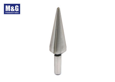 Cannelure droite HSS de jambe ronde conique et peu de perceuse de tube pour le forage de alésage de tube et de feuille en métal
