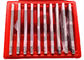 Les parallèles en acier de haute qualité réglés/10 paires dans 1/8&quot; ont placé, 9 paires dans 1/4&quot; ont placé, 20 paires minces dans l'ensemble.