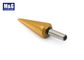 Cannelure droite HSS de jambe ronde conique et peu de perceuse de tube pour le forage de alésage de tube et de feuille en métal